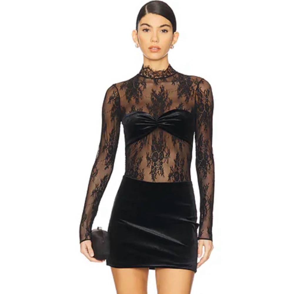 Elegant Black Lace Dress